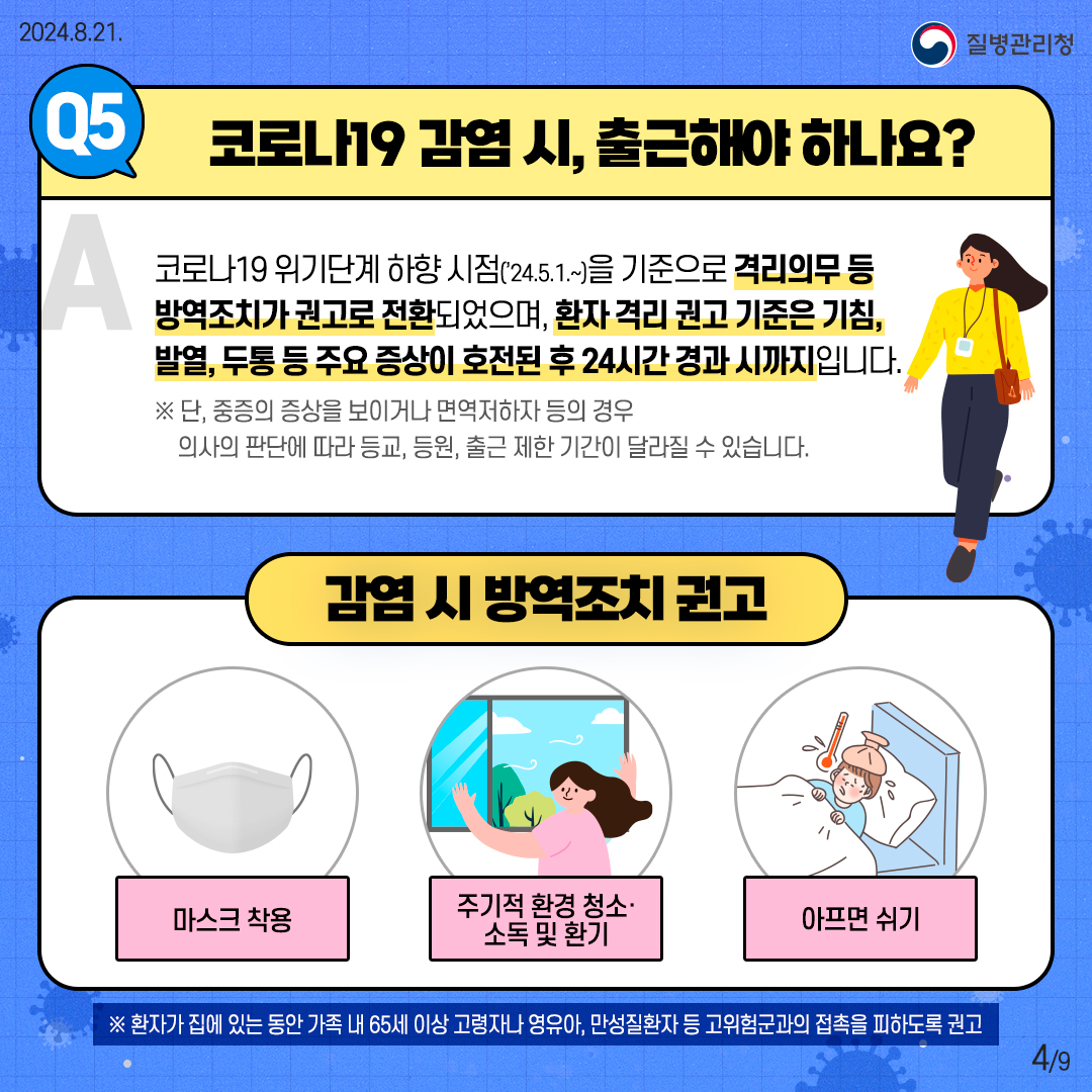 여름철 코로나19 유행 10문 10답 이미지 4
