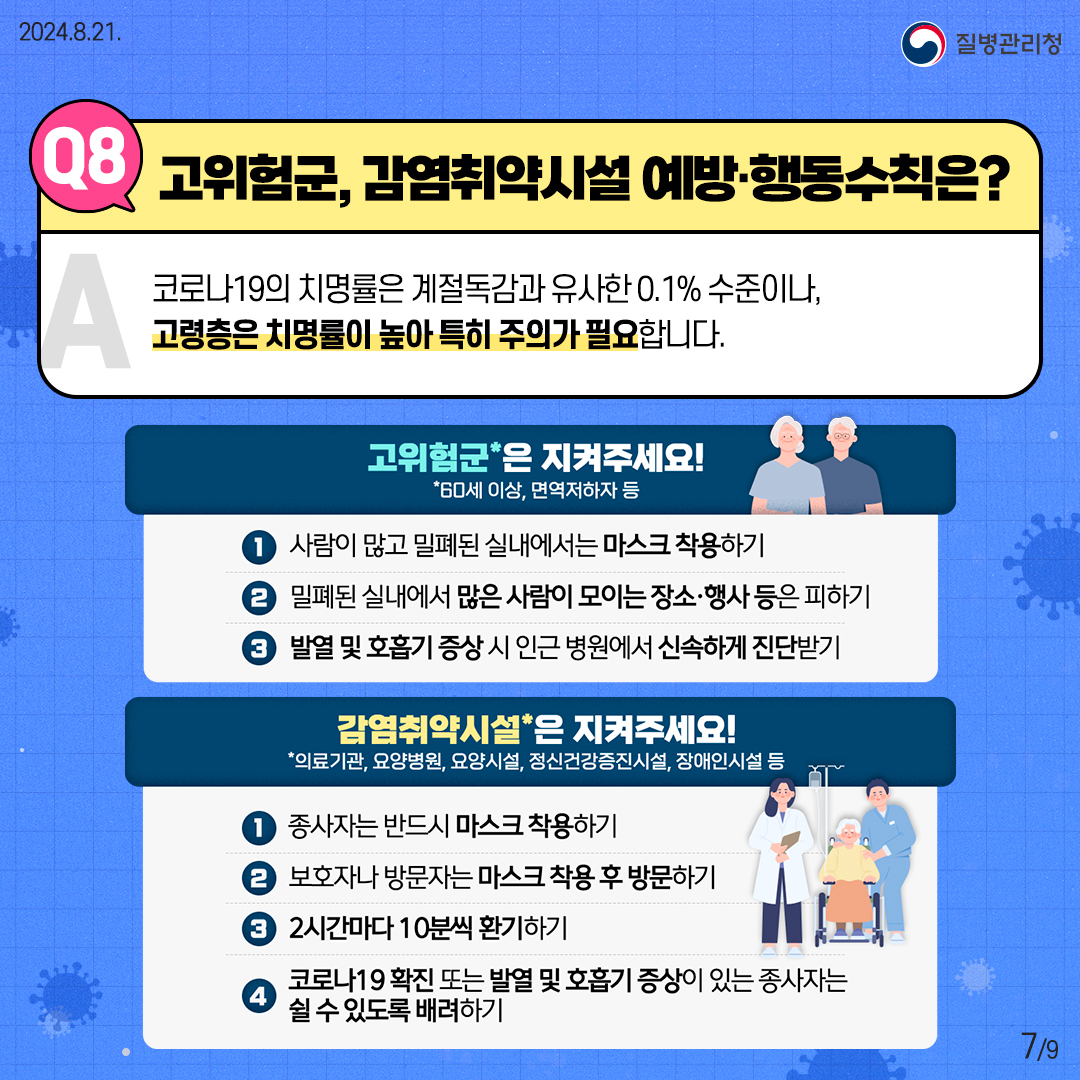 여름철 코로나19 유행 10문 10답 이미지 7
