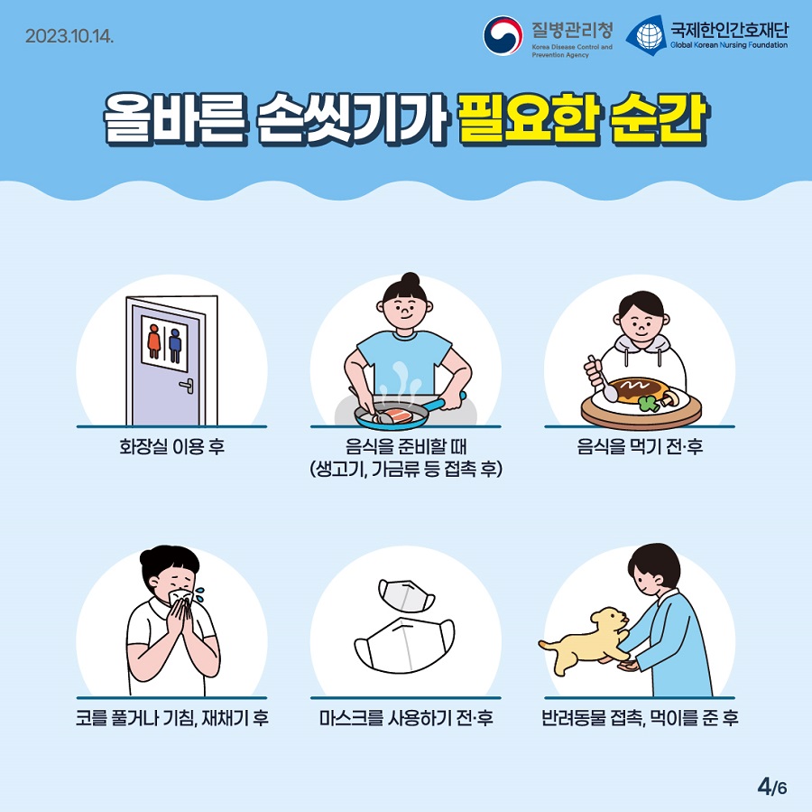 감염병 예방은 내 손으로(올바른 손씻기 방법) 이미지 4