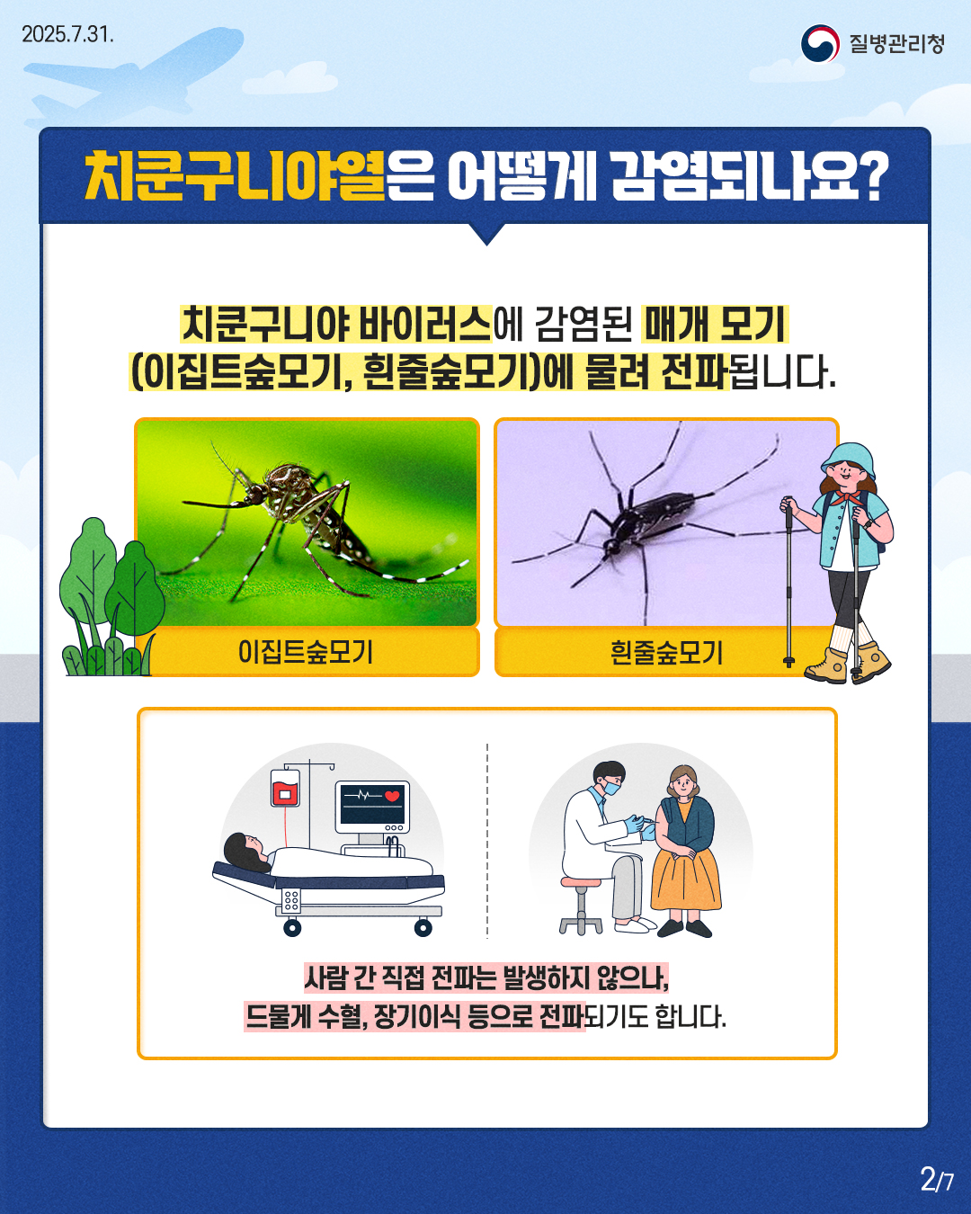 해외유입 모기매개감염병(뎅기열, 치쿤구니야열) 예방수칙! 이미지 3
