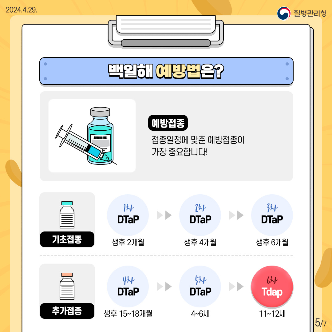 백일해 예방수칙 이미지 5