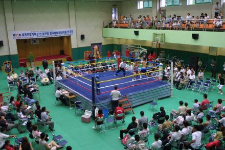 광복57주년 기념 불우이웃돕기  한일킥복싱전 의 사진