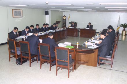 시설관리공단 용역보고회 의 사진