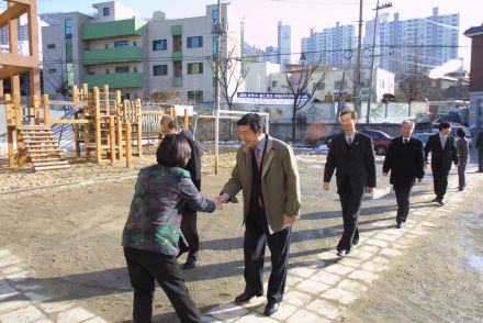 연말연시 관내 복지시설 방문 의 사진