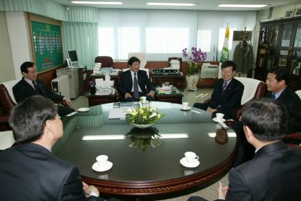 울산광역시 중구청 대표단 방문 의 사진