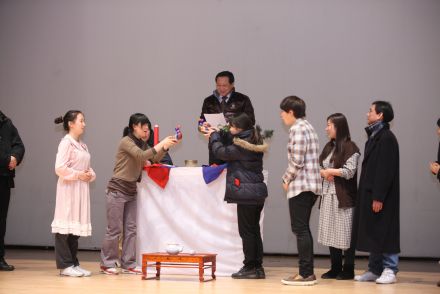 연극연습장면-금천구 시흥동 2012번지   김씨댁 철수와 이씨댁 영희 의 사진5