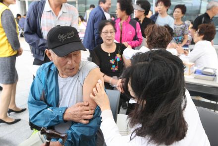 계절인플루엔자(독감) 무료 예방접종 의 사진