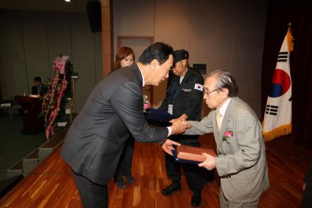 보훈단체 안보 및 친목 결의대회 의 사진