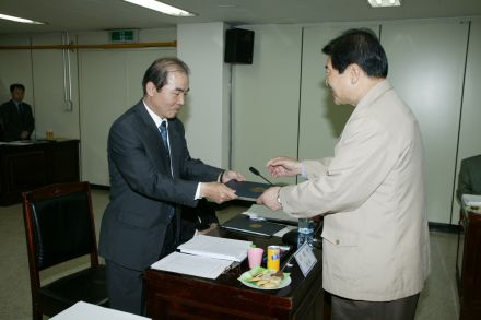 신청사 건립 기술자문위원회 위촉 의 사진3