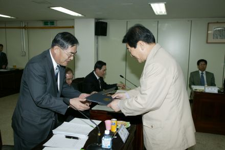 신청사 건립 기술자문위원회 위촉 의 사진5