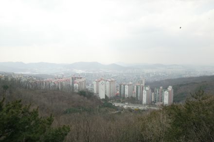 호압사에서 본 구 전경 의 사진