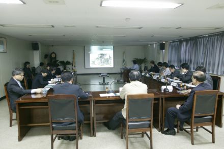 시흥본동 시흥광장 조성공사 설명회 의 사진