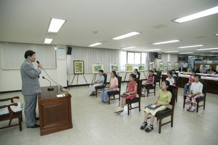 환경보존그림그리기대회 시상식 의 사진9