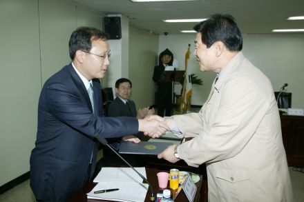 신청사 건립 기술자문위원회 위촉 의 사진27