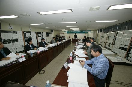 금천구 종합청사건립 설계경기 응모 작품 심사 의 사진