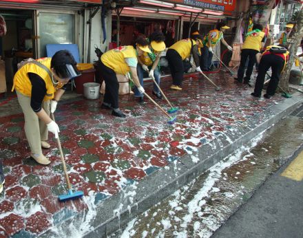 구정현장 참여 의 사진