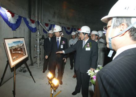 시흥-독산 전력구 공사 준공기념 의 사진