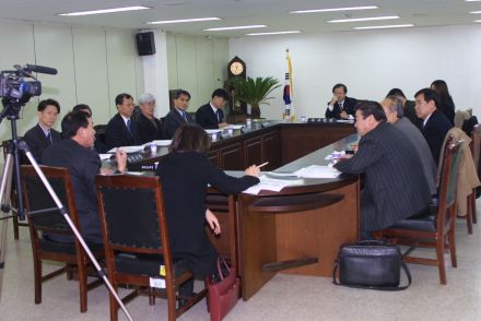 지역신문 출입기자단 간담회 의 사진