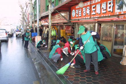 3월 "국토 대청결"캠페 의 사진