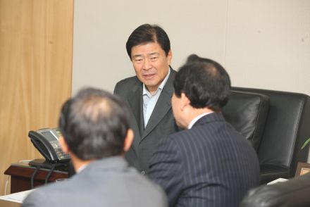 한국교원 총연합회 구청장 면담 의 사진2