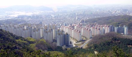 삼성산에서 본 금천구 전경 의 사진