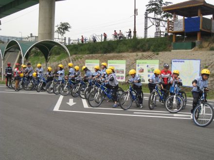 자전거안전체험교육장 의 사진