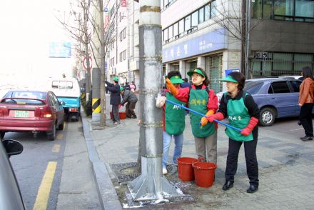 시흥대로변 청소-새마을협의회 의 사진