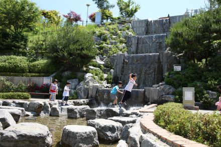 삼성산 시민공원에서 여름을 즐기는 아이들 의 사진5