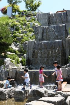 삼성산 시민공원에서 여름을 즐기는 아이들 의 사진13