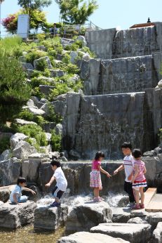 삼성산 시민공원에서 여름을 즐기는 아이들 의 사진14