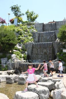 삼성산 시민공원에서 여름을 즐기는 아이들 의 사진18