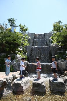 삼성산 시민공원에서 여름을 즐기는 아이들 의 사진24