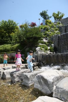 삼성산 시민공원에서 여름을 즐기는 아이들 의 사진72