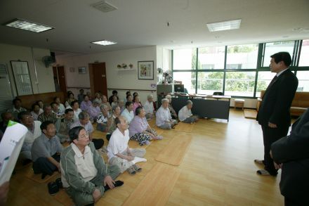 사회복지시설 방문 의 사진