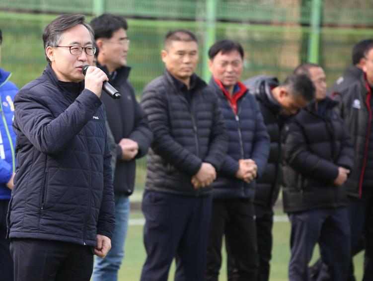 축구협회 60대 상비군 시무식 의 사진5