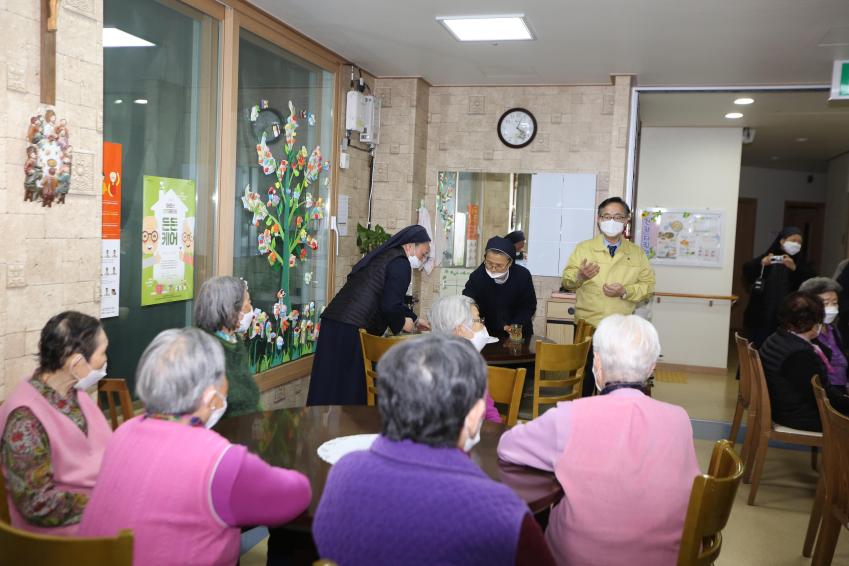 섭리의 집 코로나 방역관련 현장방문 의 사진6