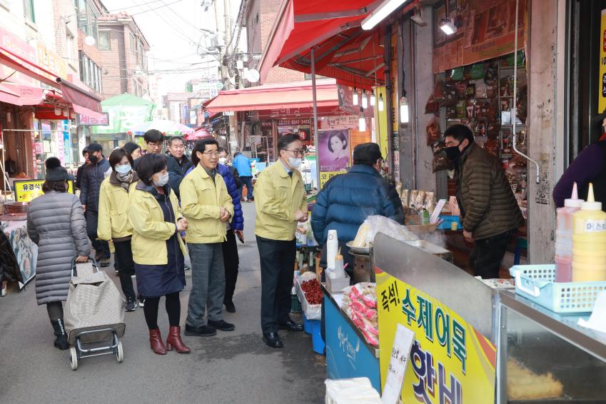 재래시장살리기 상인 격려(현대시장) 의 사진5