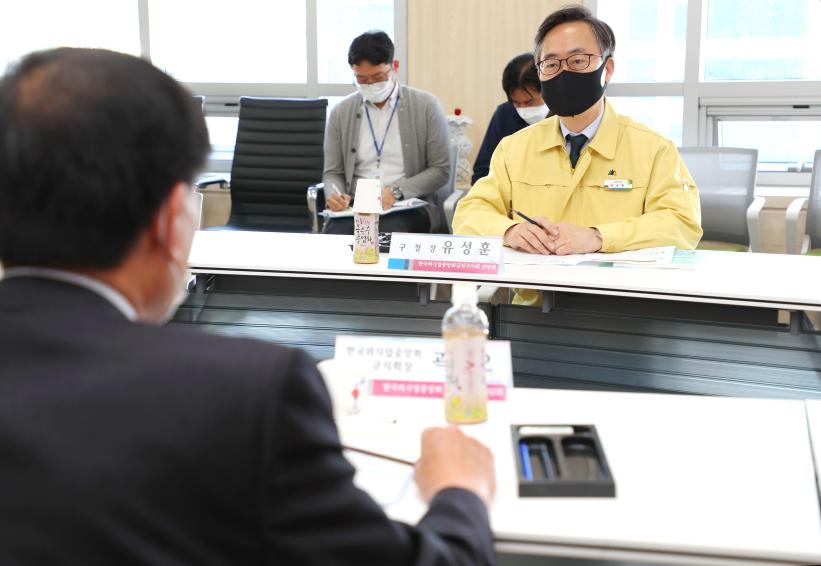 한국외식업중앙회 금천구지회 간담회 의 사진4
