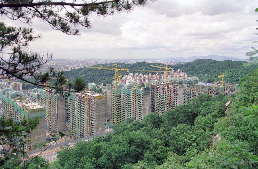2001년 호암산에서 바라본 금천 의 사진17
