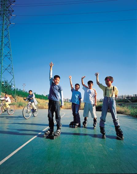 2002 금천한내(구 안양천) 인라인스케이트장 의 사진