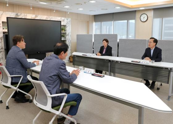 경로당 급식지원 업무협약식 의 사진3