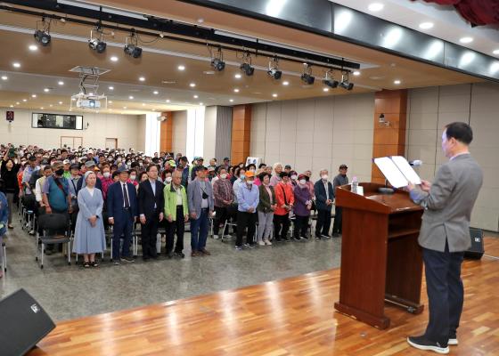대한노인회 금천구지회 노인일자리사업 참여자 교육(2회차) 의 사진1