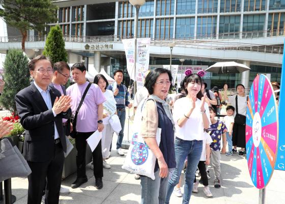 금천하모니축제 현장 라운딩 의 사진33