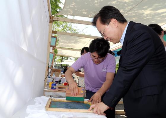 금천하모니축제 현장 라운딩 의 사진43