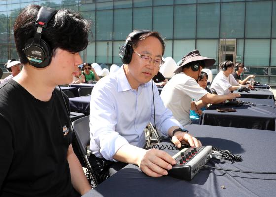 금천하모니축제 현장 라운딩 의 사진85
