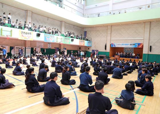 제24회 금천구청장기 검도대회 의 사진10