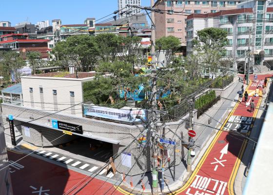 독산2동 마을공원 및 공영주차장 준공식 의 사진2