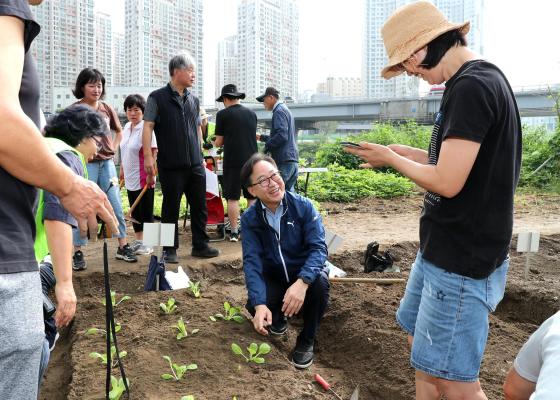 2024년 안양천 도시농업체험장 가을개장식 의 사진18