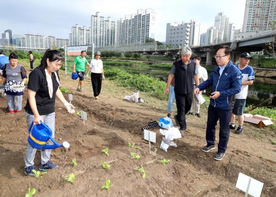 2024년 안양천 도시농업체험장 가을개장식 의 사진20