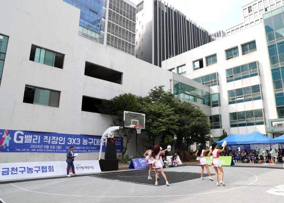 G밸리 직장인 3대3 농구대회 의 사진7